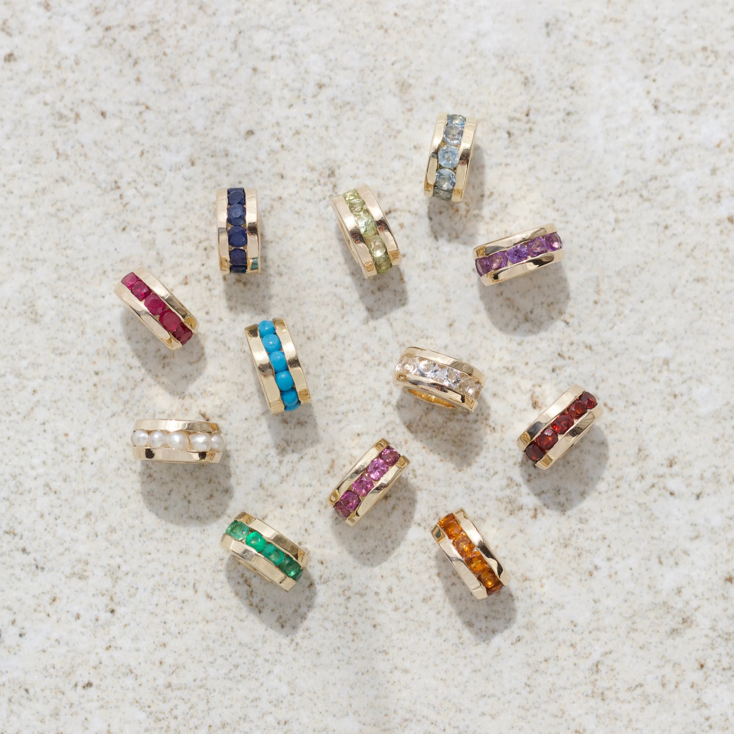 Birthstone Stacker Charm