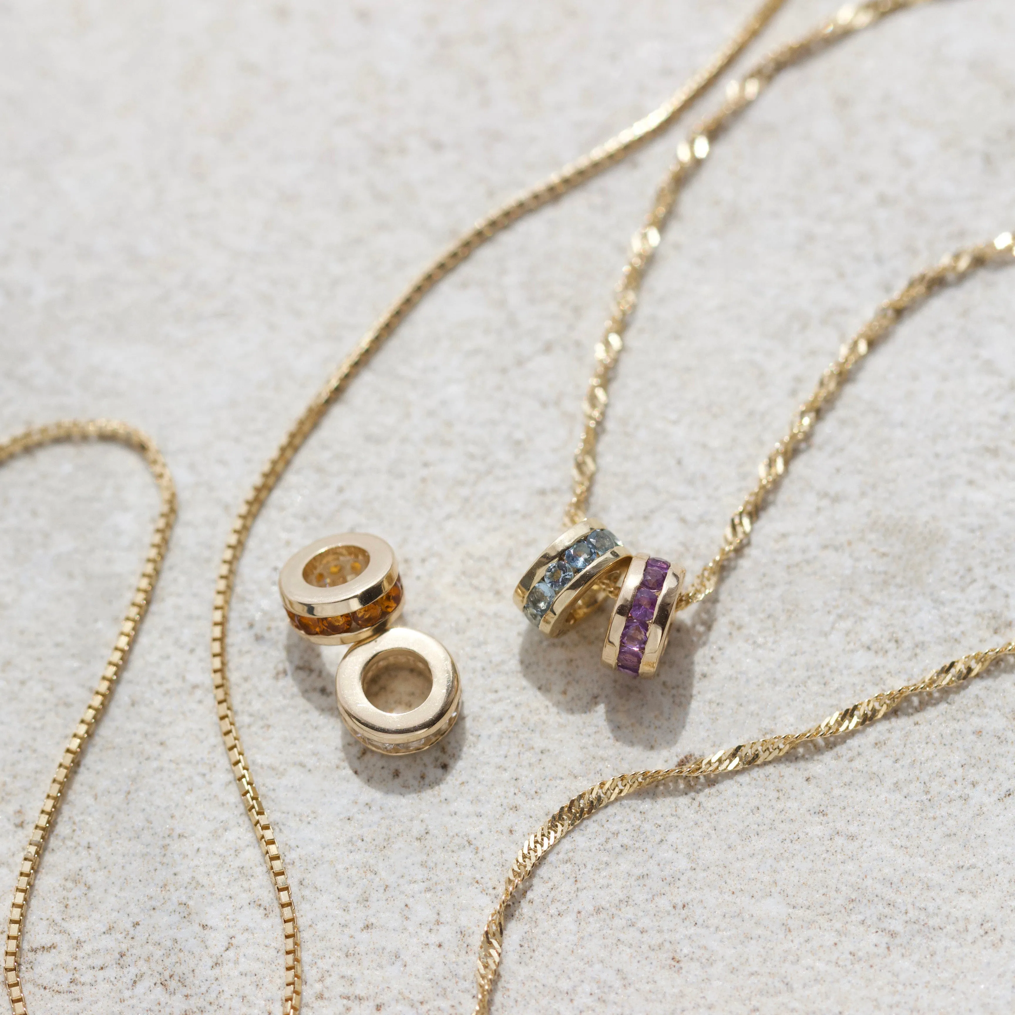 Birthstone Stacker Charm