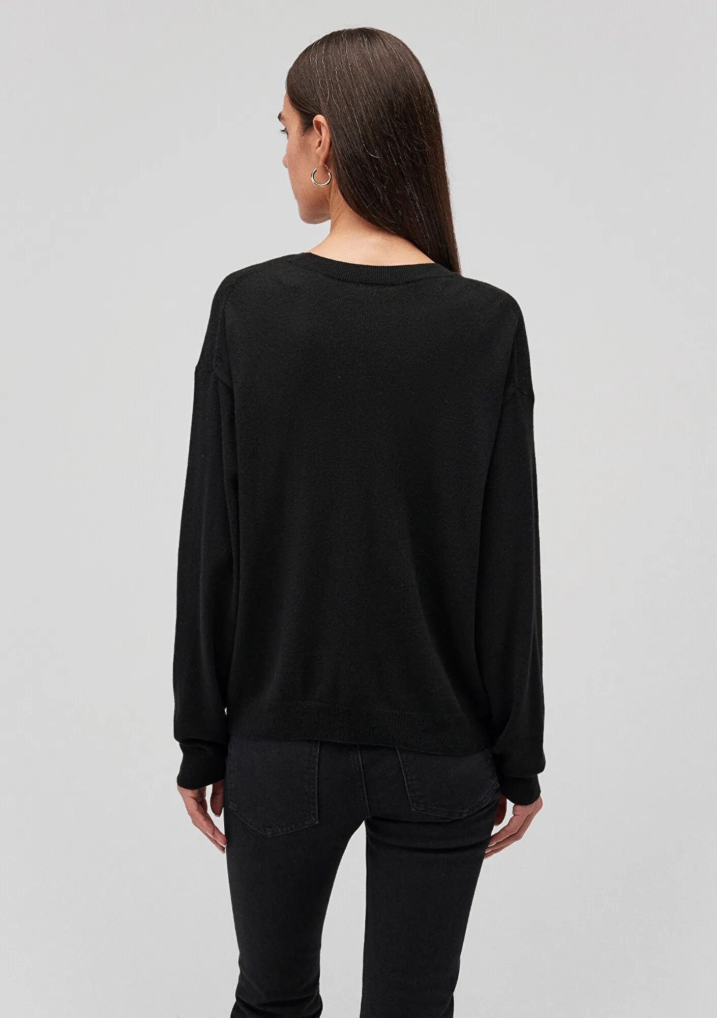 Black Crewneck Sweater