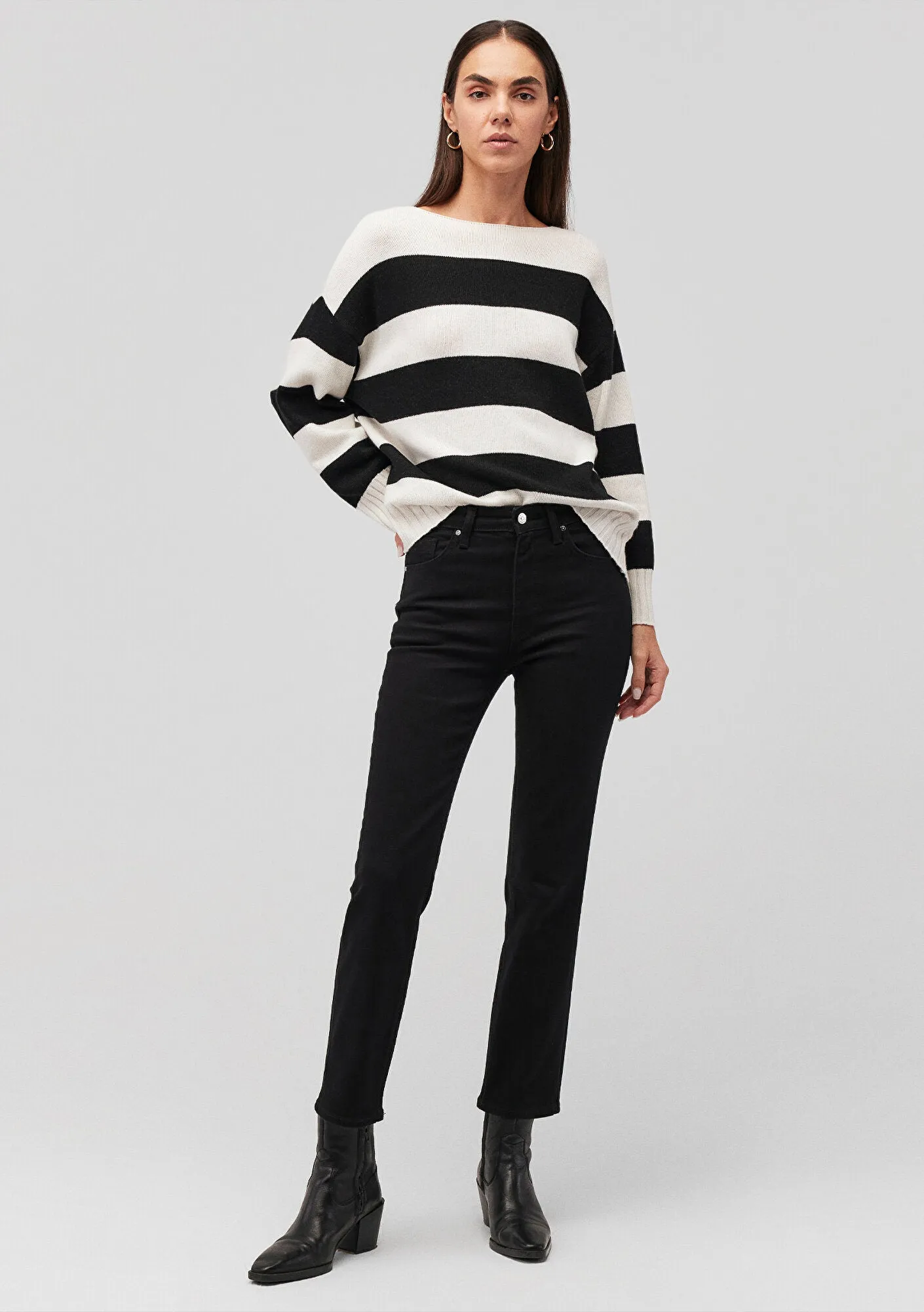 Black Crewneck Sweater