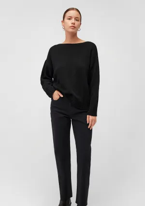 Black Crewneck Sweater