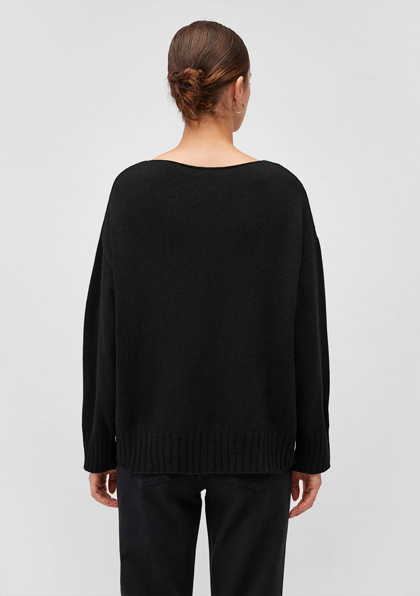 Black Crewneck Sweater