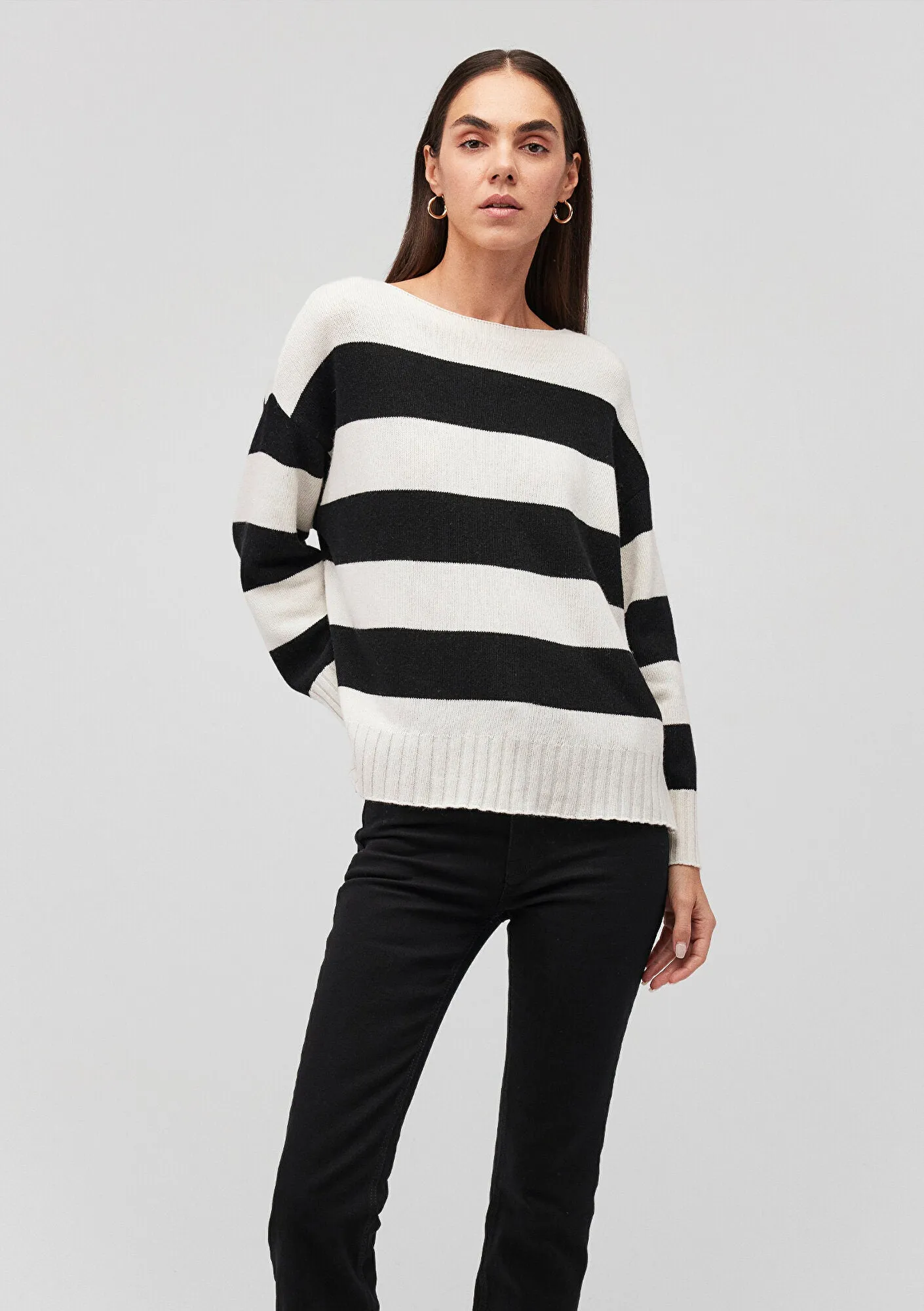 Black Crewneck Sweater