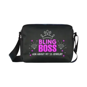 Bling Boss Messenger Bag Classic Cross-body Nylon Bag