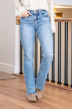 Bloomington High Rise Double Button Boot Cut Regular & Plus Sizes