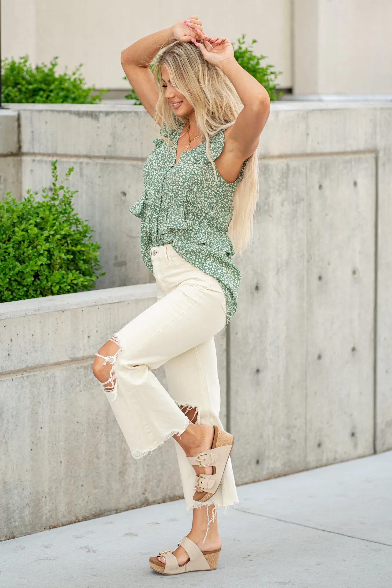 Blushing High Rise 90s Vintage Straight