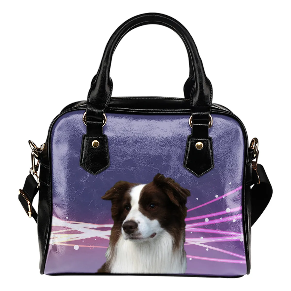 Border Collie Shoulder Bag 1