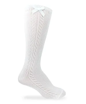 Bow Knee High Socks