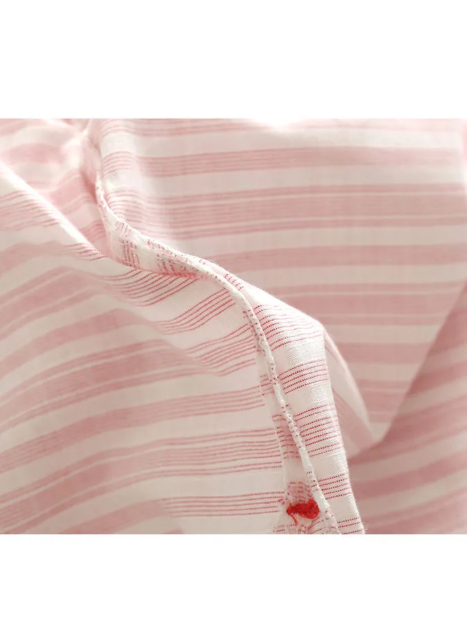 Boys Cotton Striped Shirt With Shorts
