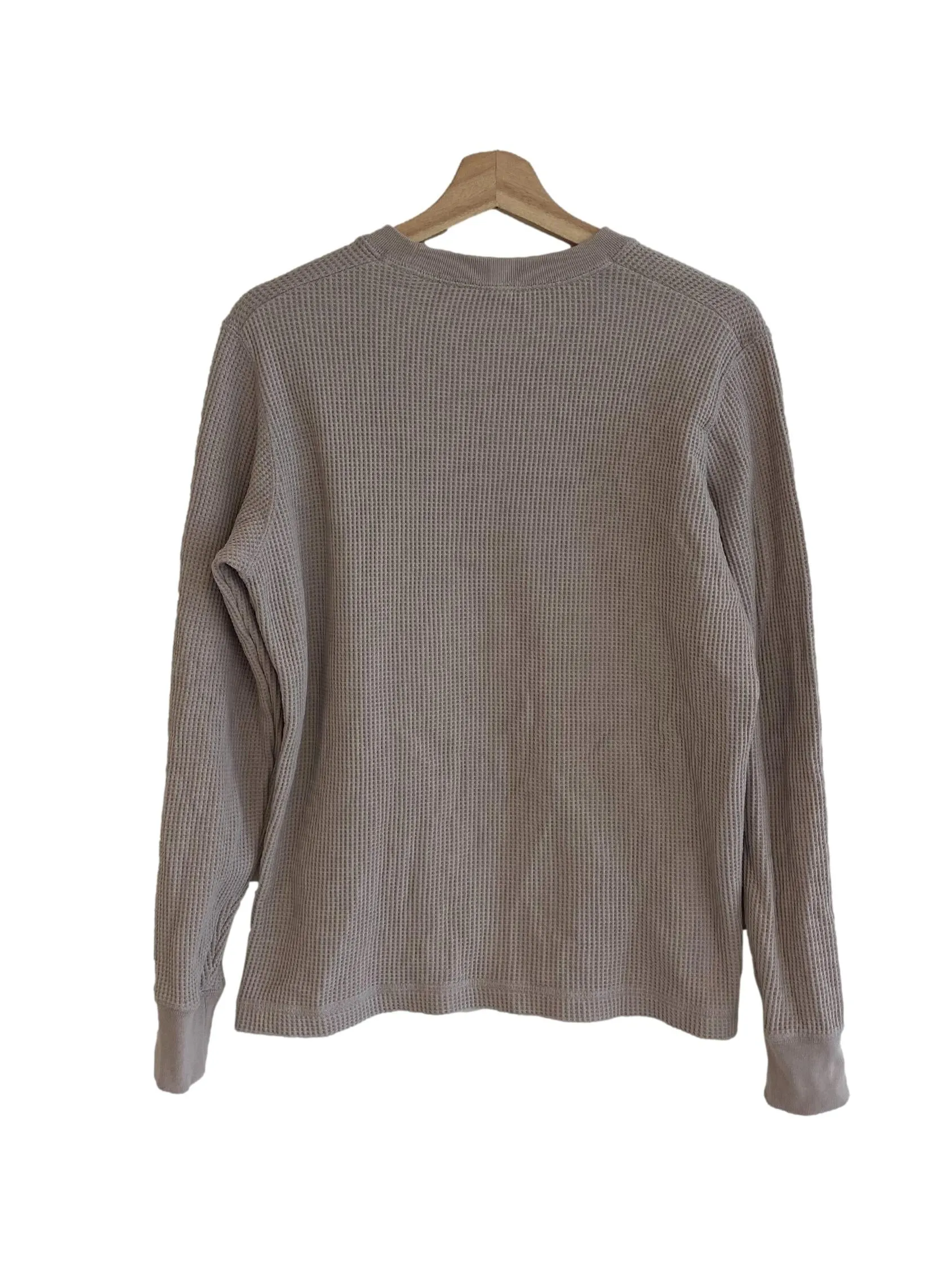 Brown Waffle Tee