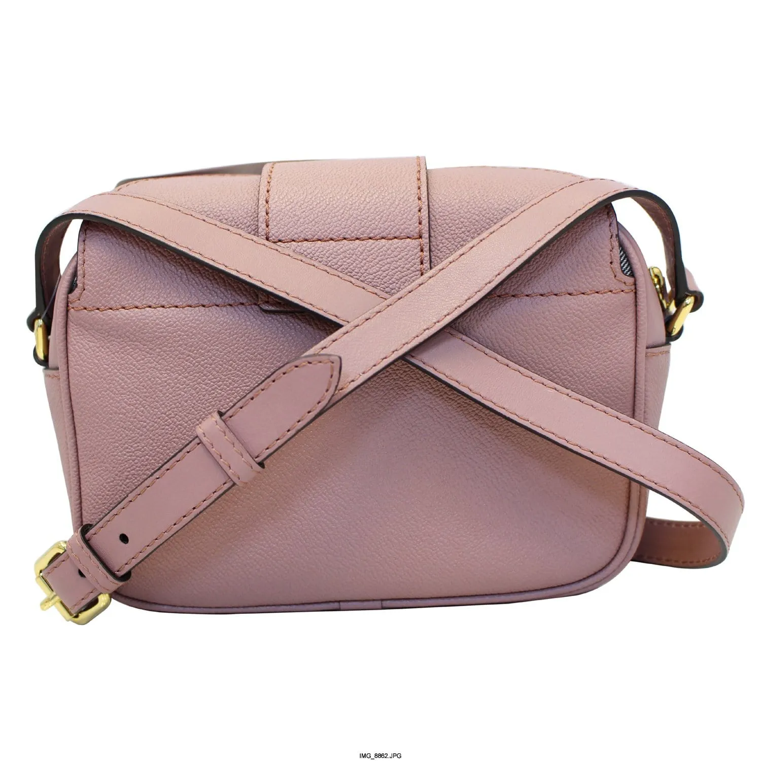 BURBERRY Medley Small Buckle Crossbody Bag Light Pink - 25% OFF
