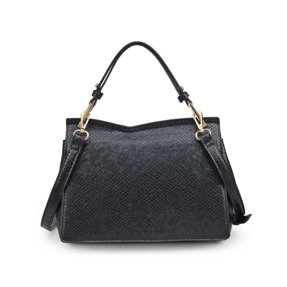 Camila Leopard Satchel