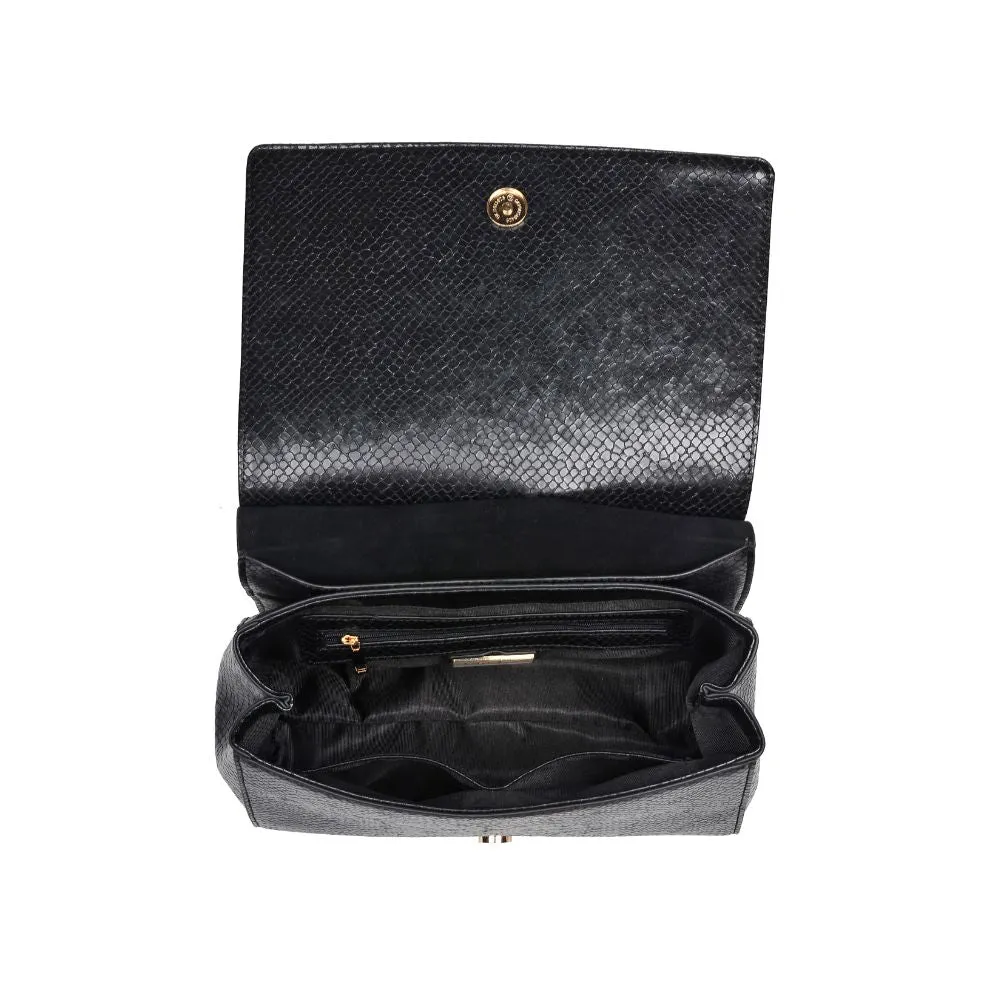 Camila Leopard Satchel