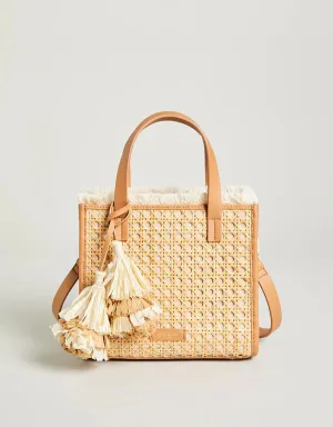 Cane Dune Satchel Pecan  Style: 381626