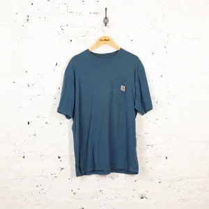 Carhartt Original Fit Pocket T Shirt - Blue - L