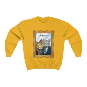 Cat portrait Crewneck Sweatshirt