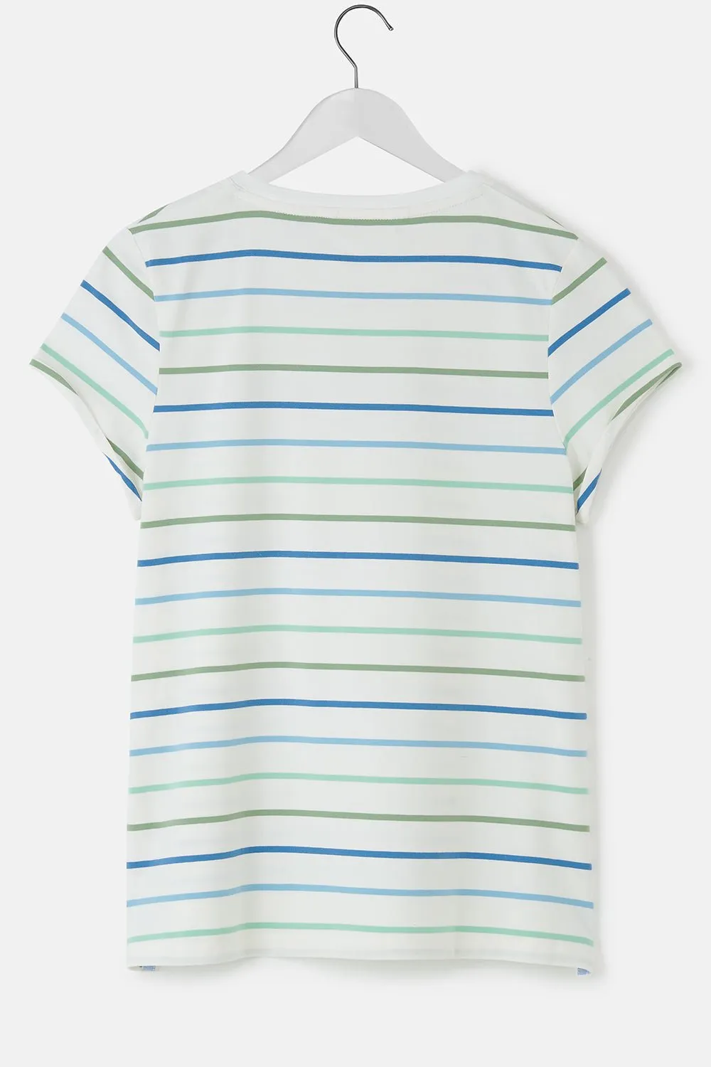 Causeway Tee - Blue Sage Stripe