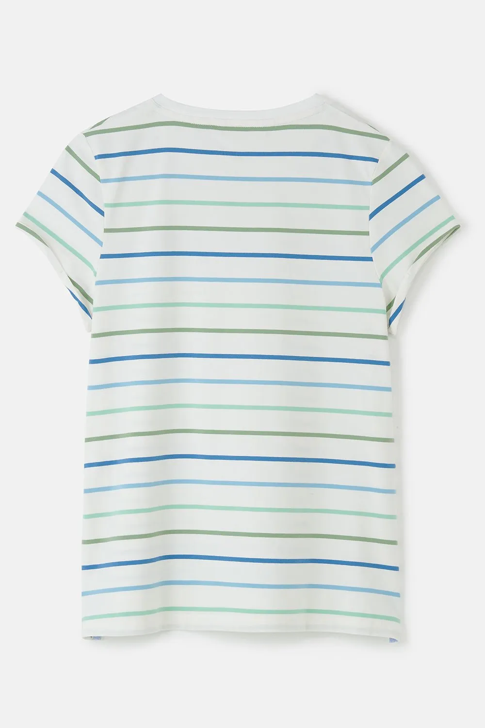 Causeway Tee - Blue Sage Stripe