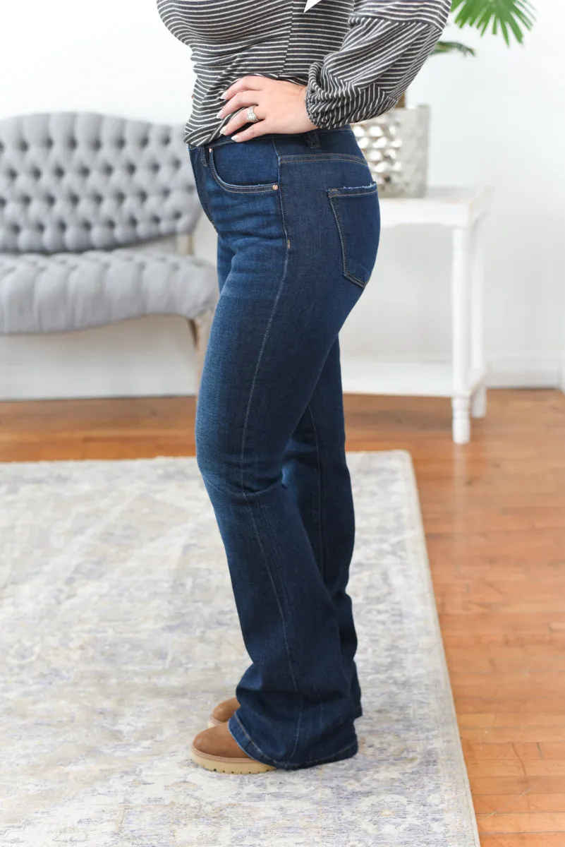 Charlie Tummy Control High Rise Flare Risen Jeans