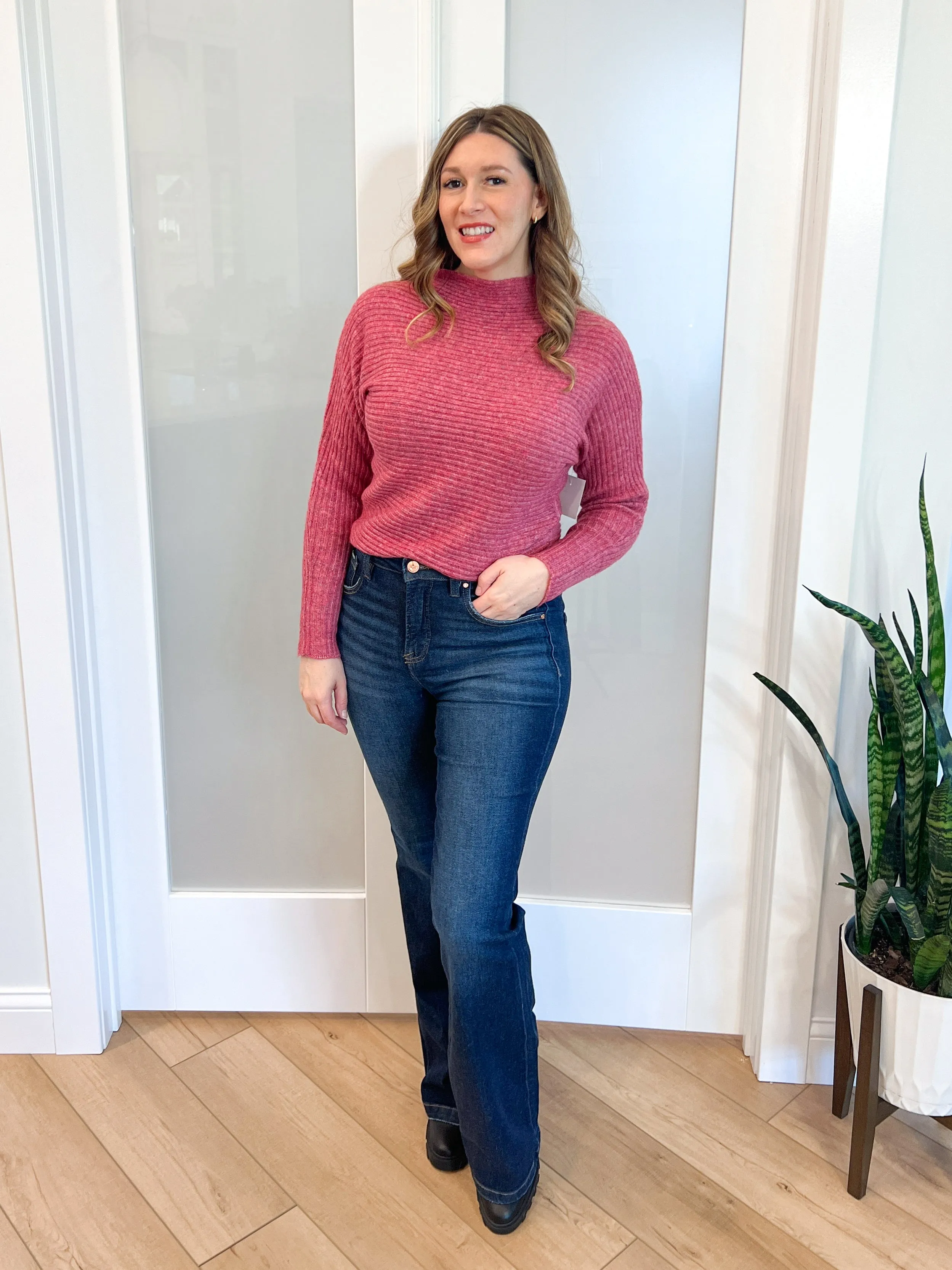Charlie Tummy Control High Rise Flare Risen Jeans