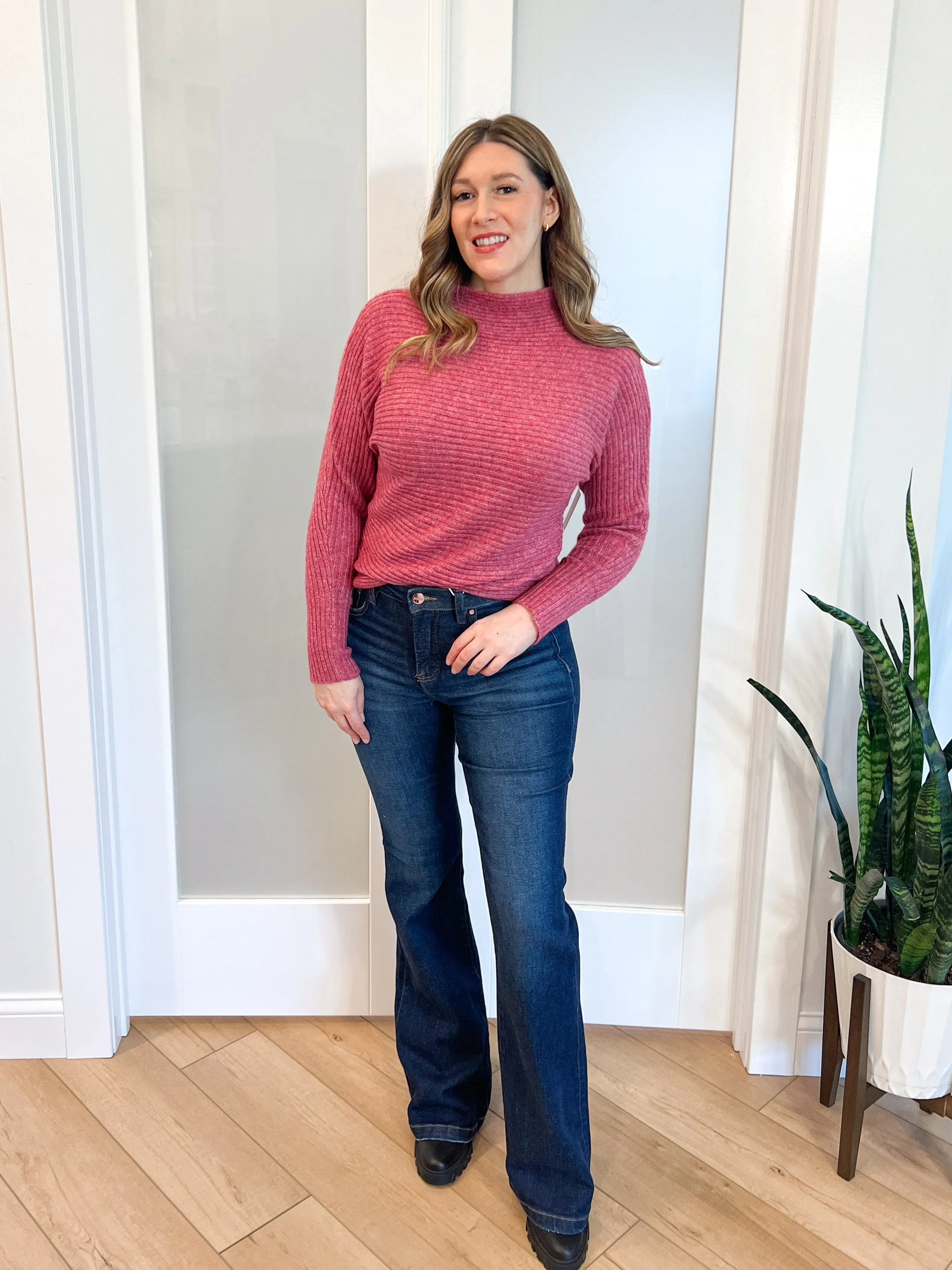 Charlie Tummy Control High Rise Flare Risen Jeans
