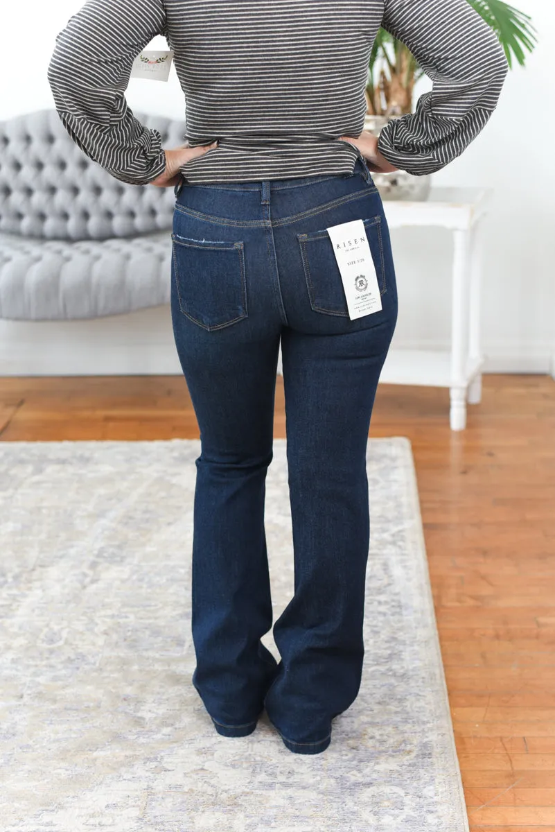 Charlie Tummy Control High Rise Flare Risen Jeans