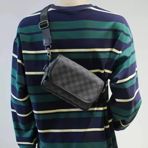 Checkered Crossbody Bag