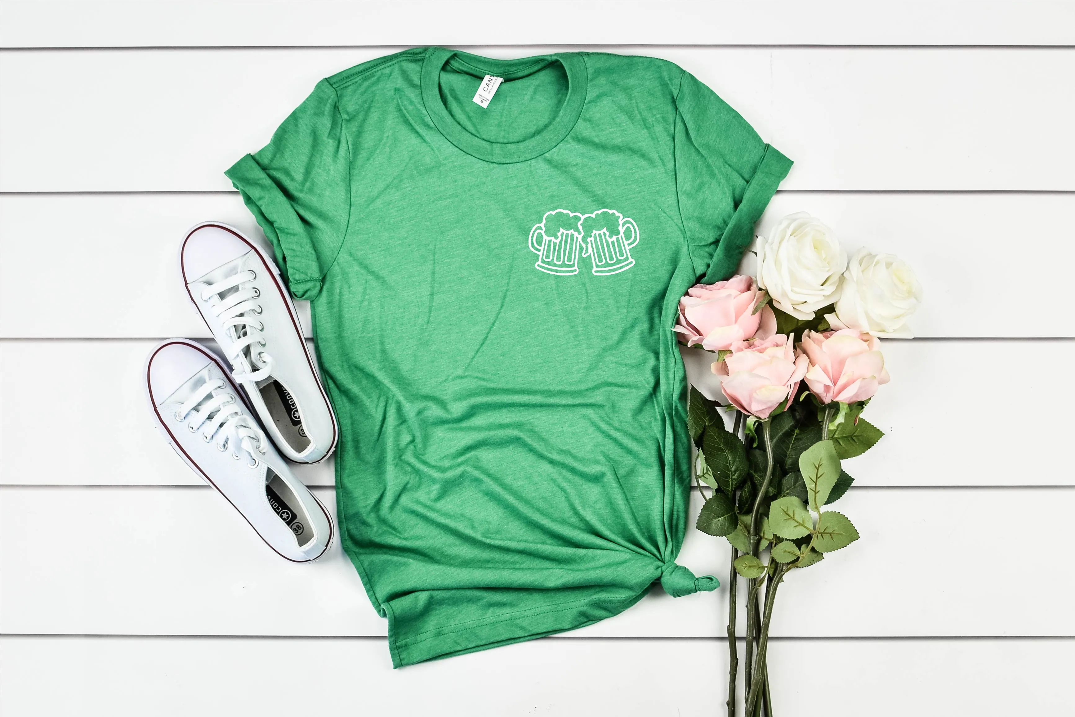 Cheers Pocket - St Patrick's Day Shirt