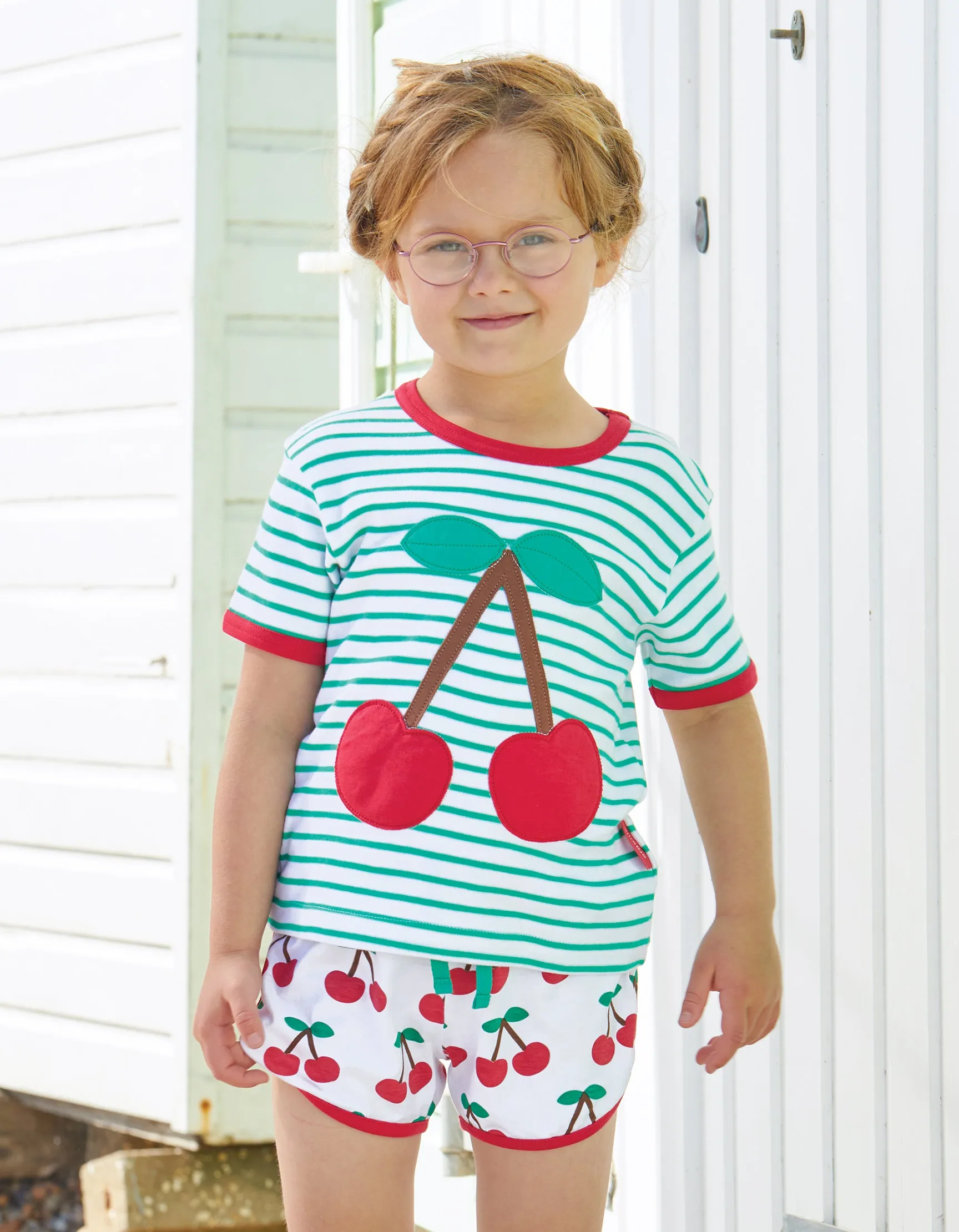 Cherry Applique T-Shirt