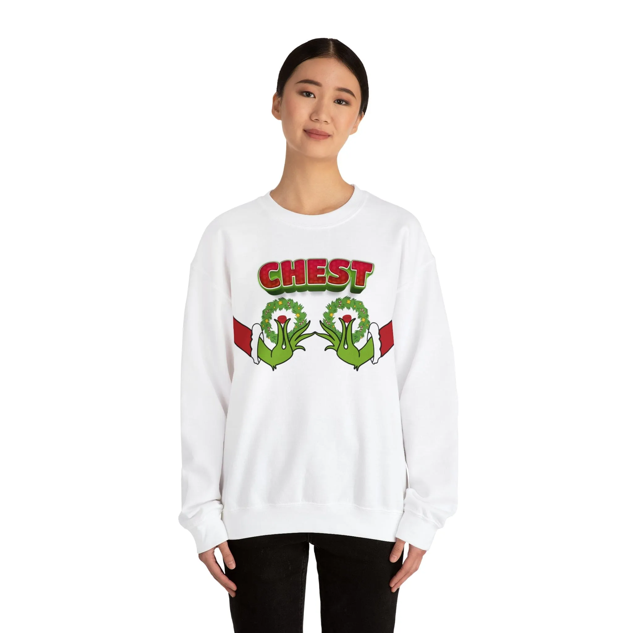 Chest Unisex Heavy Blend™ Crewneck Sweatshirt