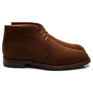 'Chiltern' Snuff Brown Suede Chukka Boots UK 9 E