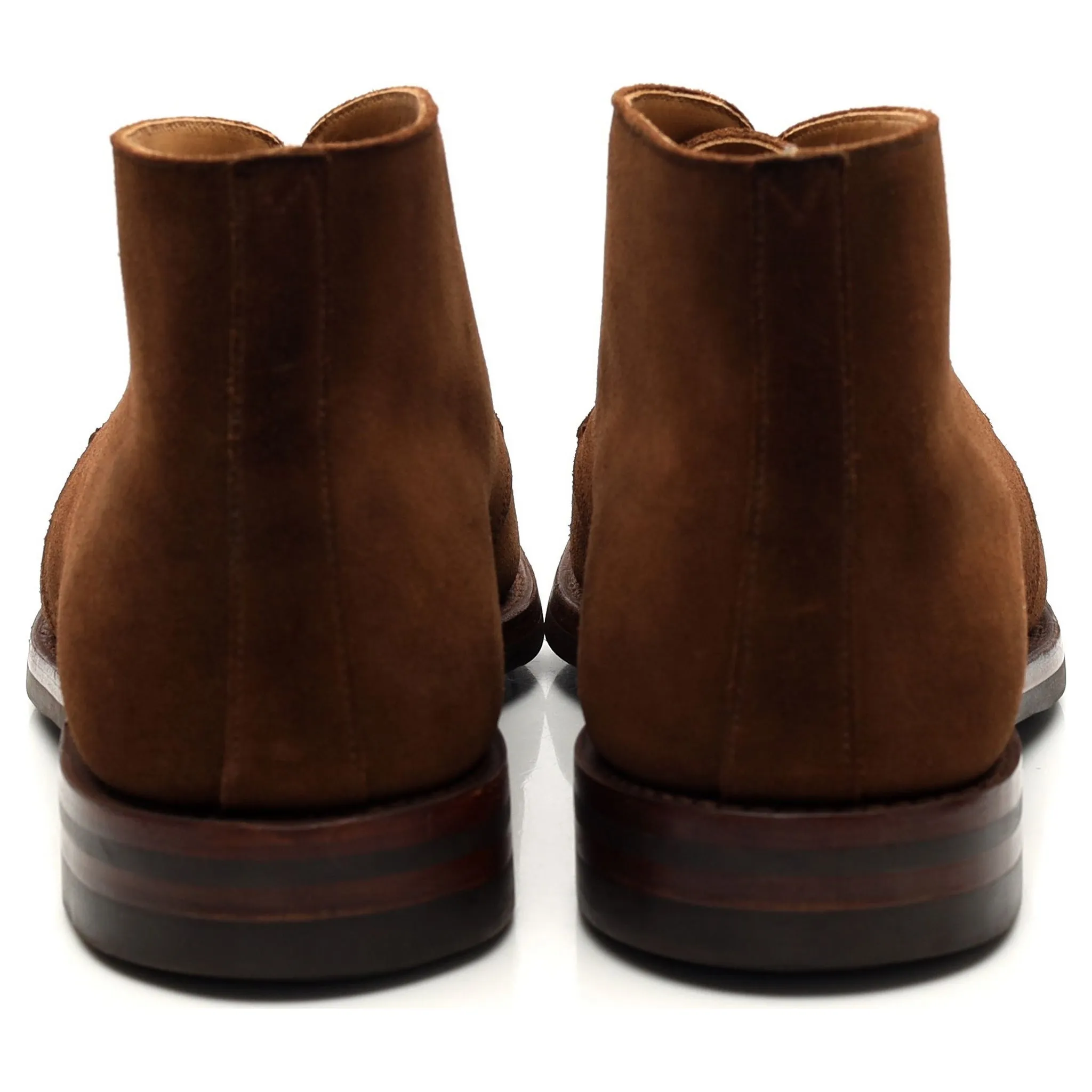 'Chiltern' Snuff Brown Suede Chukka Boots UK 9 E