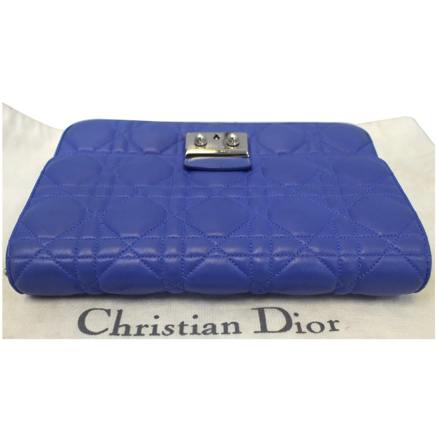 CHRISTIAN DIOR Miss Dior Promenade Cannage Quilted Leather Crossbody Bag