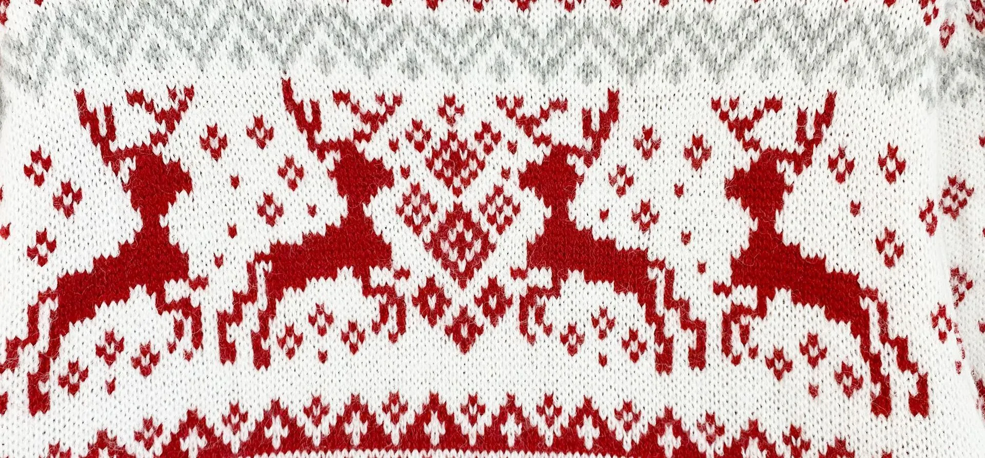 Christmas Elk High Neck His-and-hers Knitting Sweaters