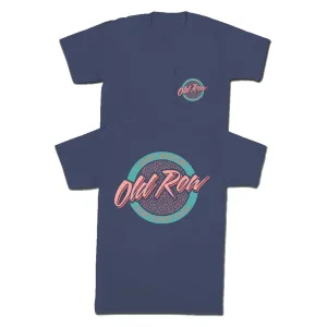 Circle Logo Pocket Short Sleeve T-Shirt in Midnight