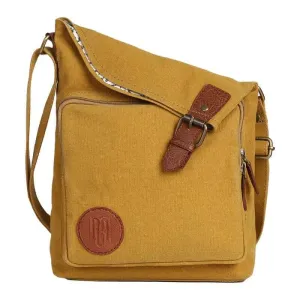City Slicker Crossbody Sling bag For Men & Women - Mustard