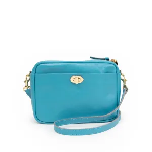 Clare V. - Turnlock Midi Sac in Ocean Rustic