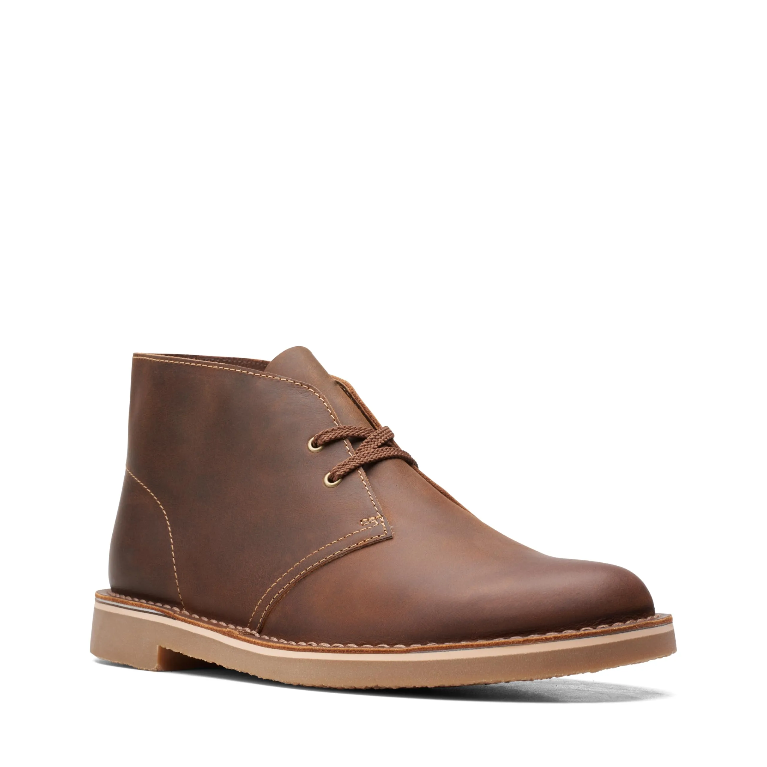 Clarks Men's Bushacre 3 Chukka Boot, Beeswax, 8.5