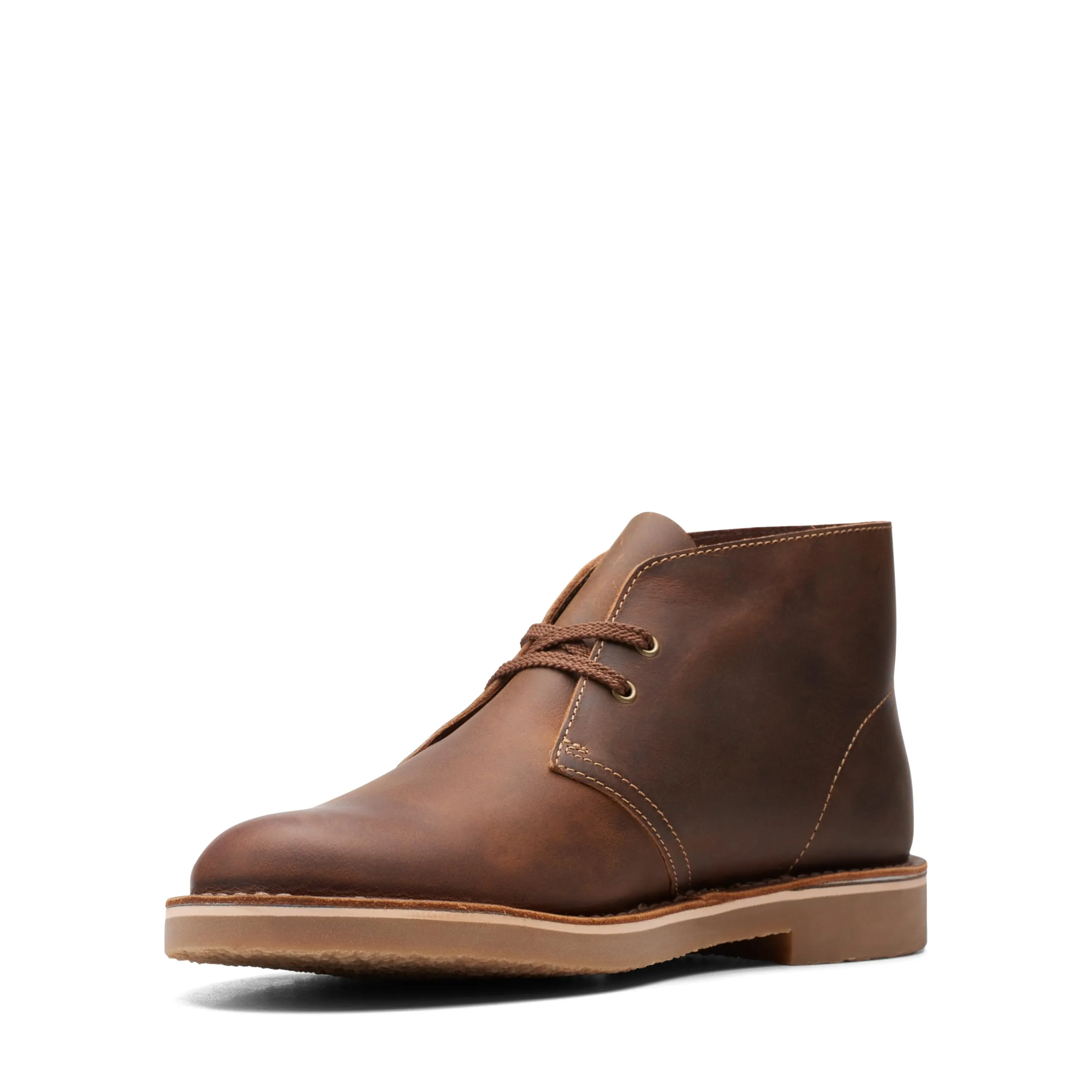 Clarks Men's Bushacre 3 Chukka Boot, Beeswax, 8.5
