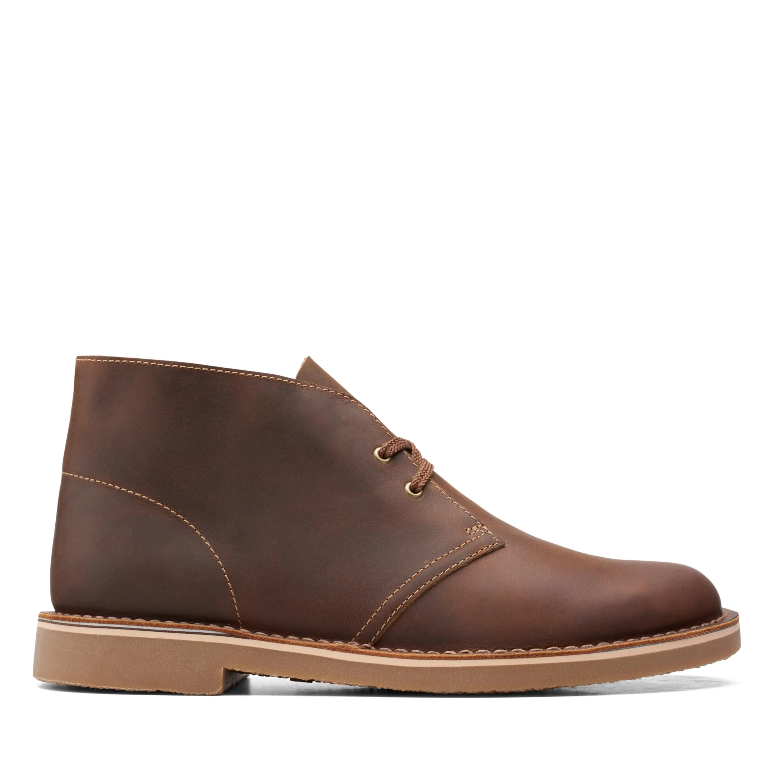 Clarks Men's Bushacre 3 Chukka Boot, Beeswax, 8.5