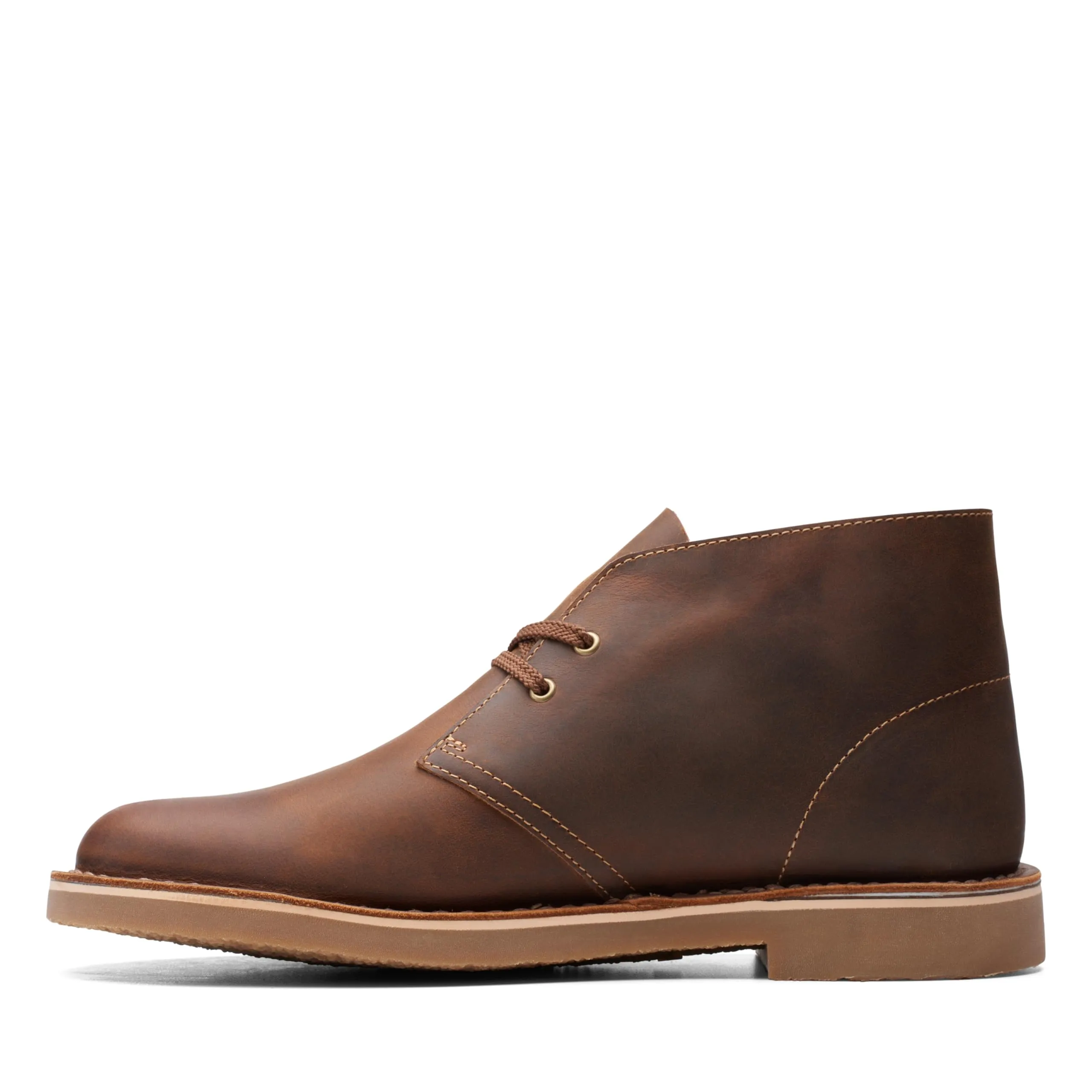 Clarks Men's Bushacre 3 Chukka Boot, Beeswax, 8.5