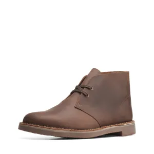 Clarks Men's Bushacre 3 Chukka Boot, Dark Brown, 9 Wide