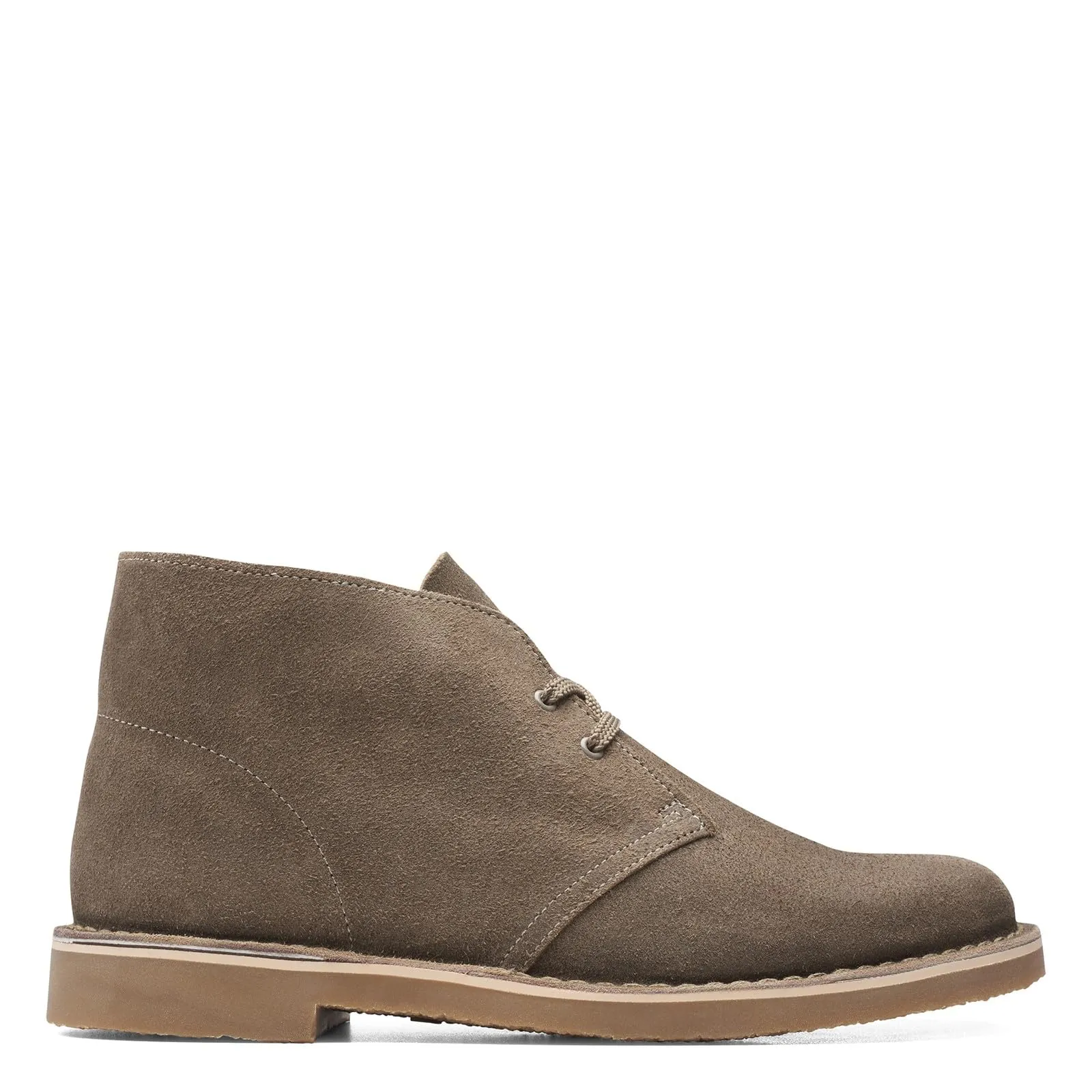 Clarks mens Bushacre 3 Chukka Boot, Sand Waxy Suede, 11.5 US
