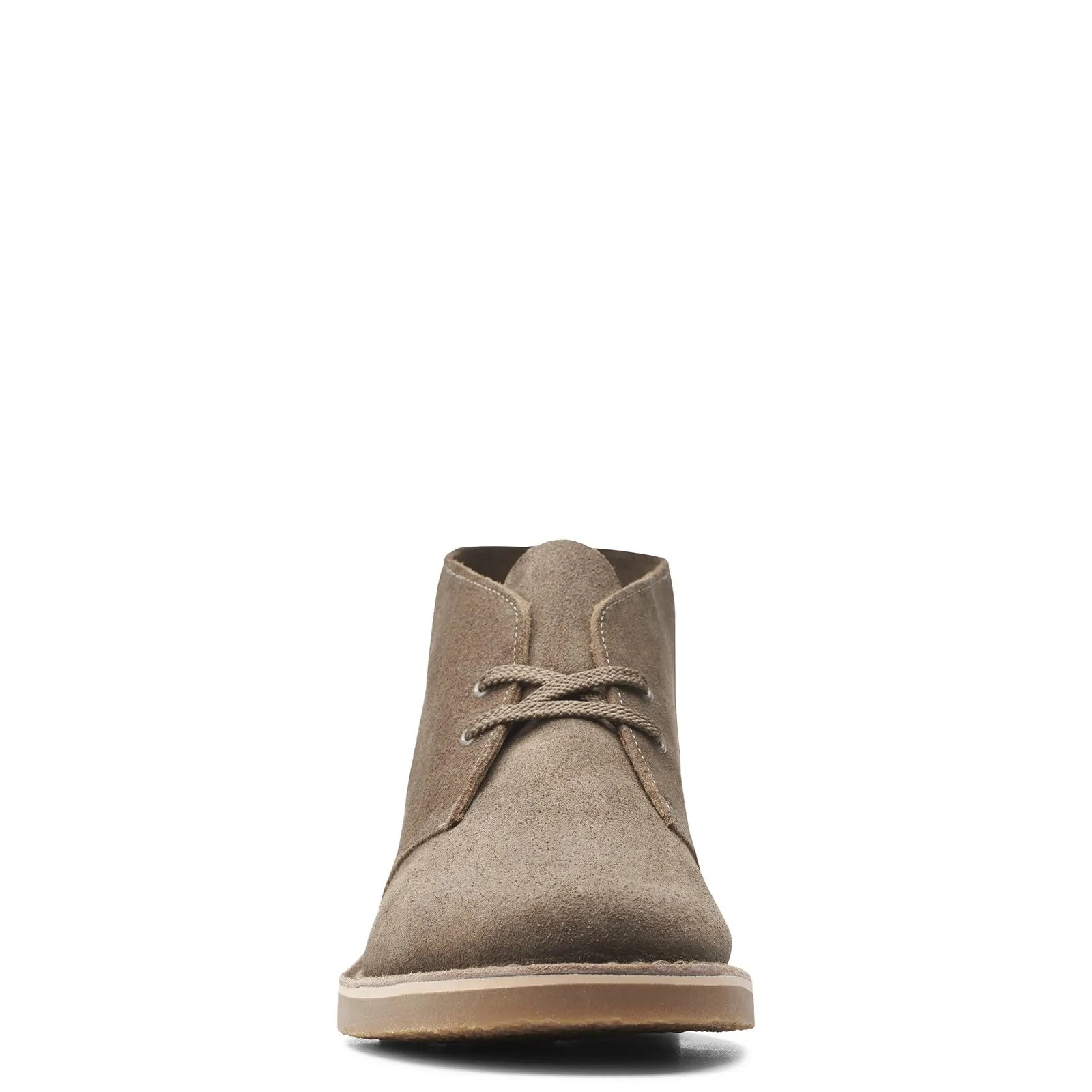 Clarks mens Bushacre 3 Chukka Boot, Sand Waxy Suede, 11.5 US