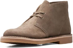 Clarks mens Bushacre 3 Chukka Boot, Sand Waxy Suede, 11.5 US