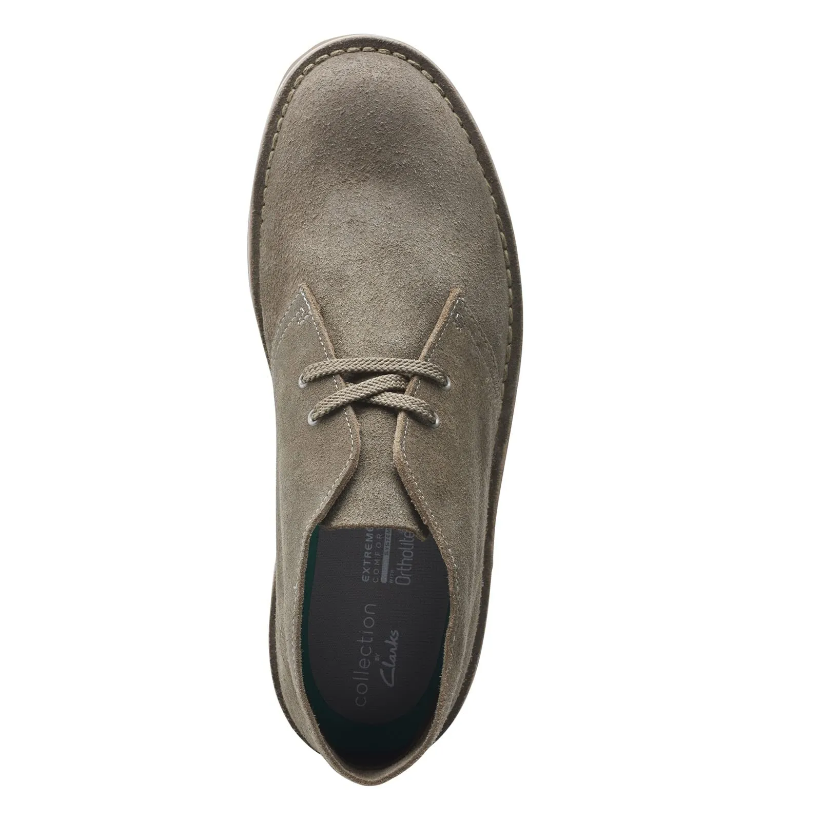 Clarks mens Bushacre 3 Chukka Boot, Sand Waxy Suede, 11.5 US