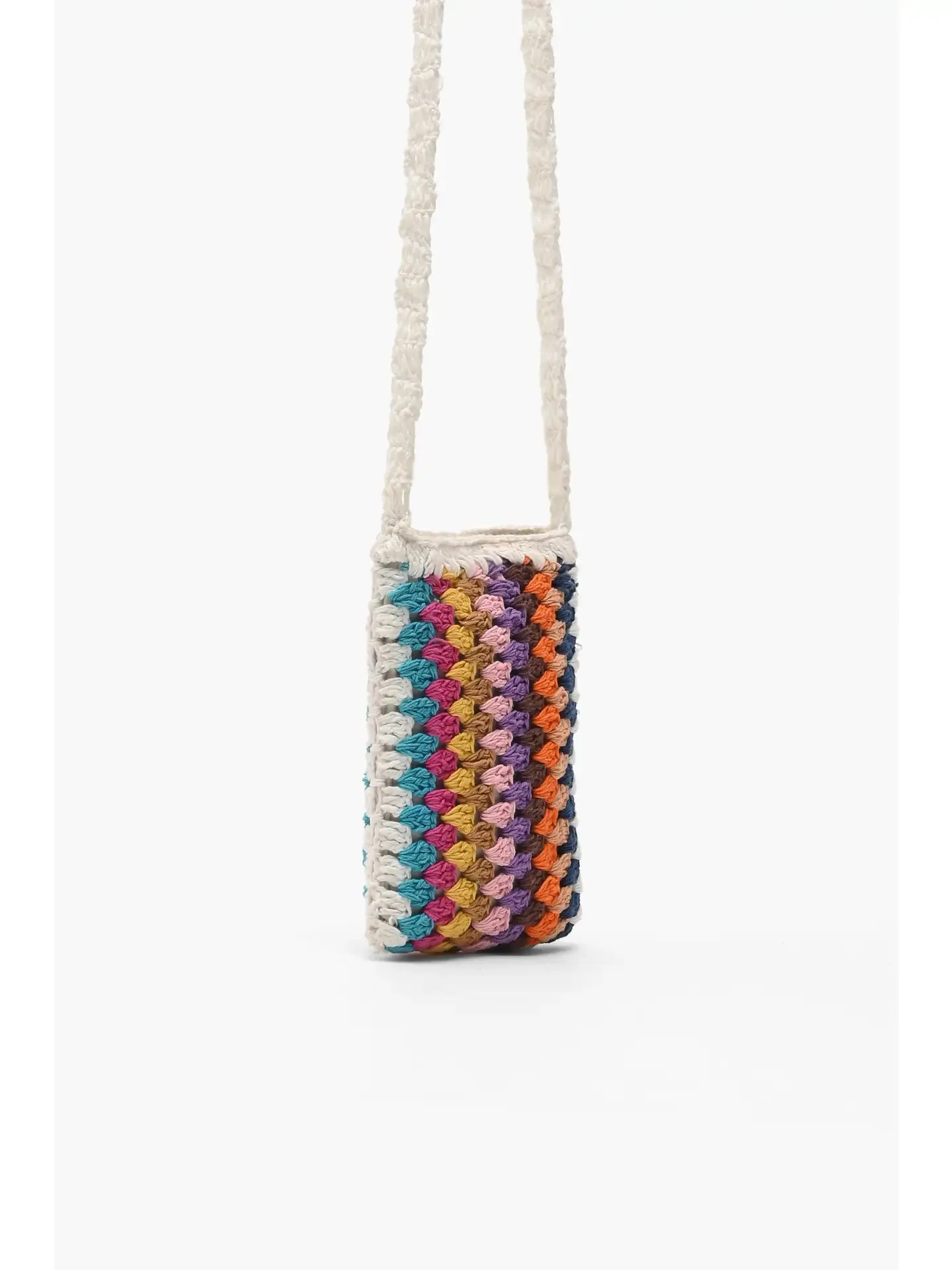 classic crochet cellphone bag
