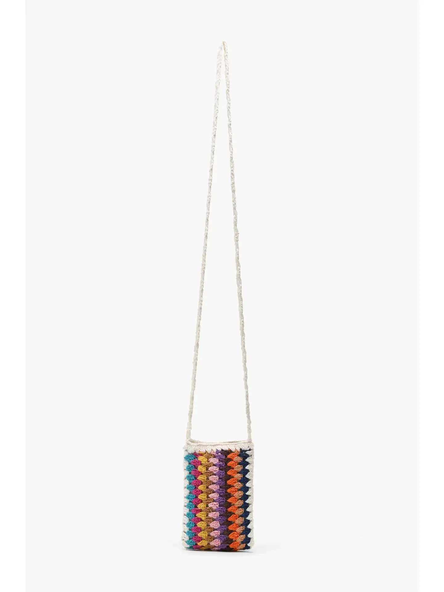 classic crochet cellphone bag