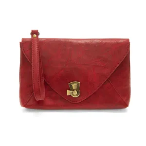Claudia Keyhole Crossbody-Red