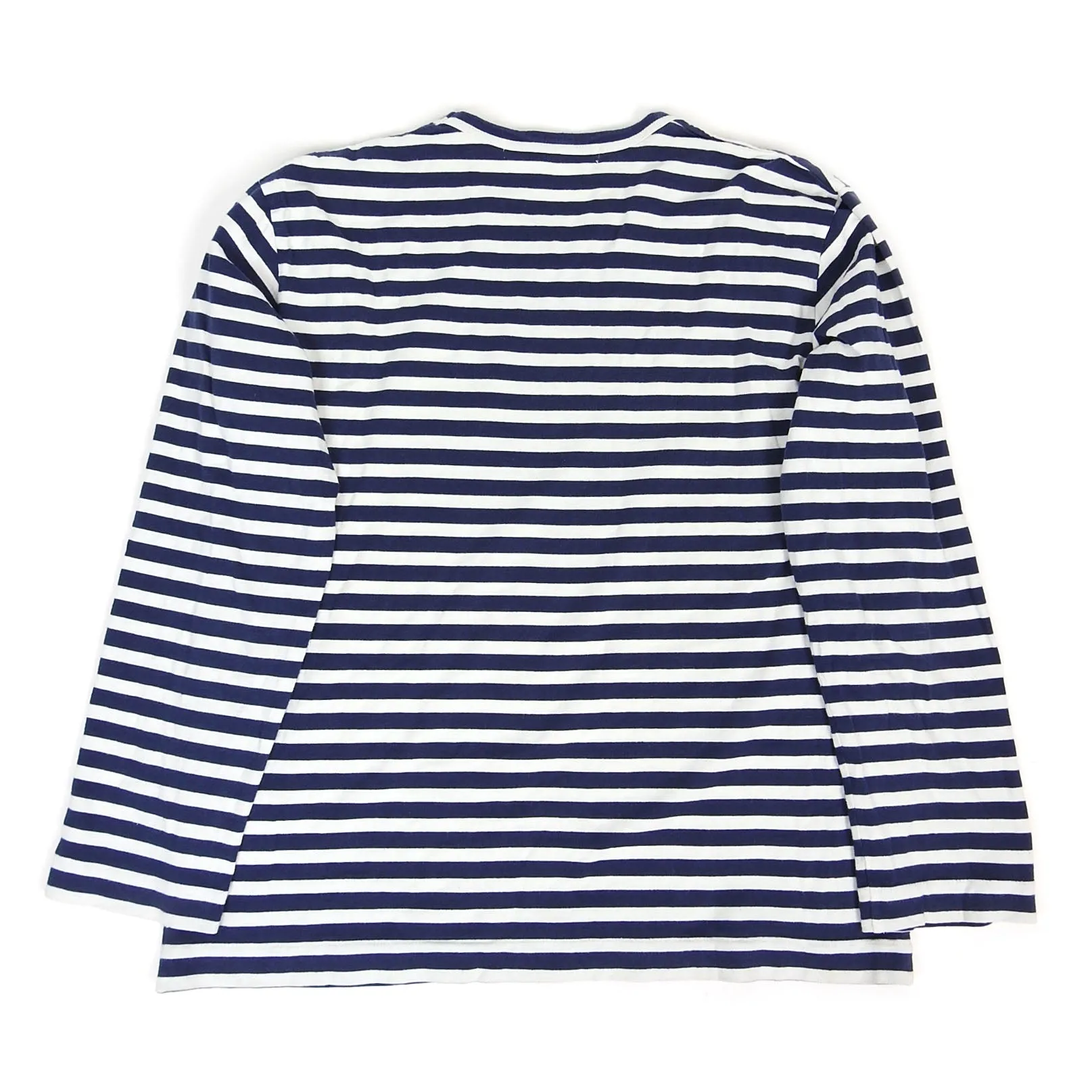 Comme Des Garçons PLAY Striped LS T-Shirt Size Large